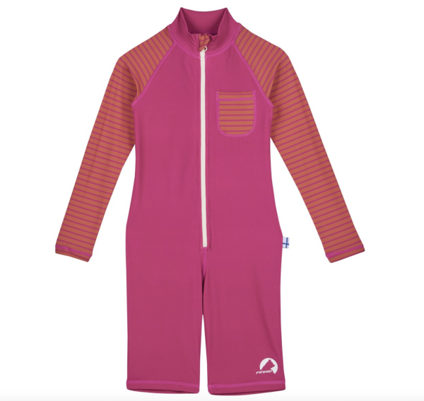 Finkid - KALA EKO Badeoverall raspberry/fox